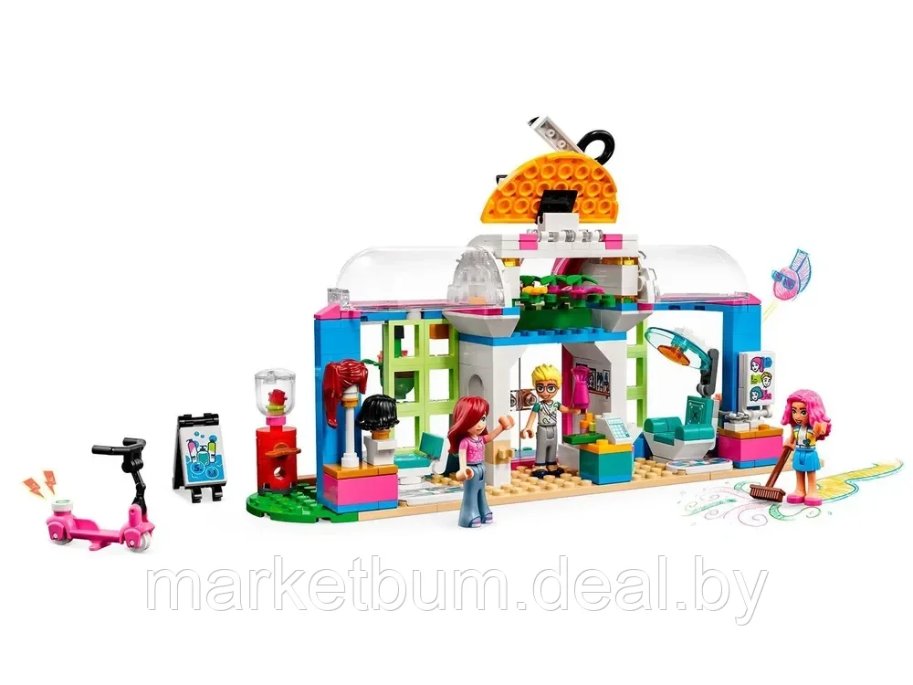 Конструктор LEGO Friends 41743, Парикмахерская. - фото 9 - id-p215618659
