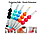 Массажер ручной игольчатый с 3-мя роликами Массажная палка Massage Stick, фото 8