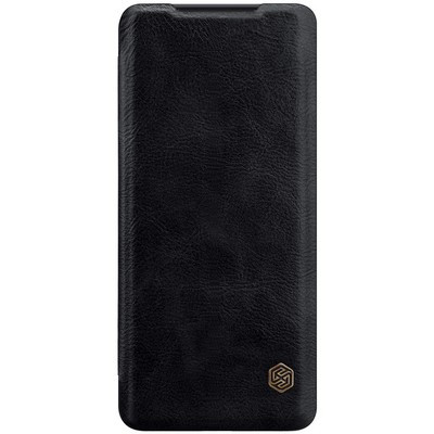 Кожаный чехол Nillkin Qin Leather Case Черный для Samsung Galaxy S20 Ultra - фото 1 - id-p215618846
