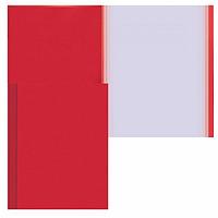 Папка-файл  30 листов Attomex,  A4, 500 мкм, вкладыши 30 мкм, красная