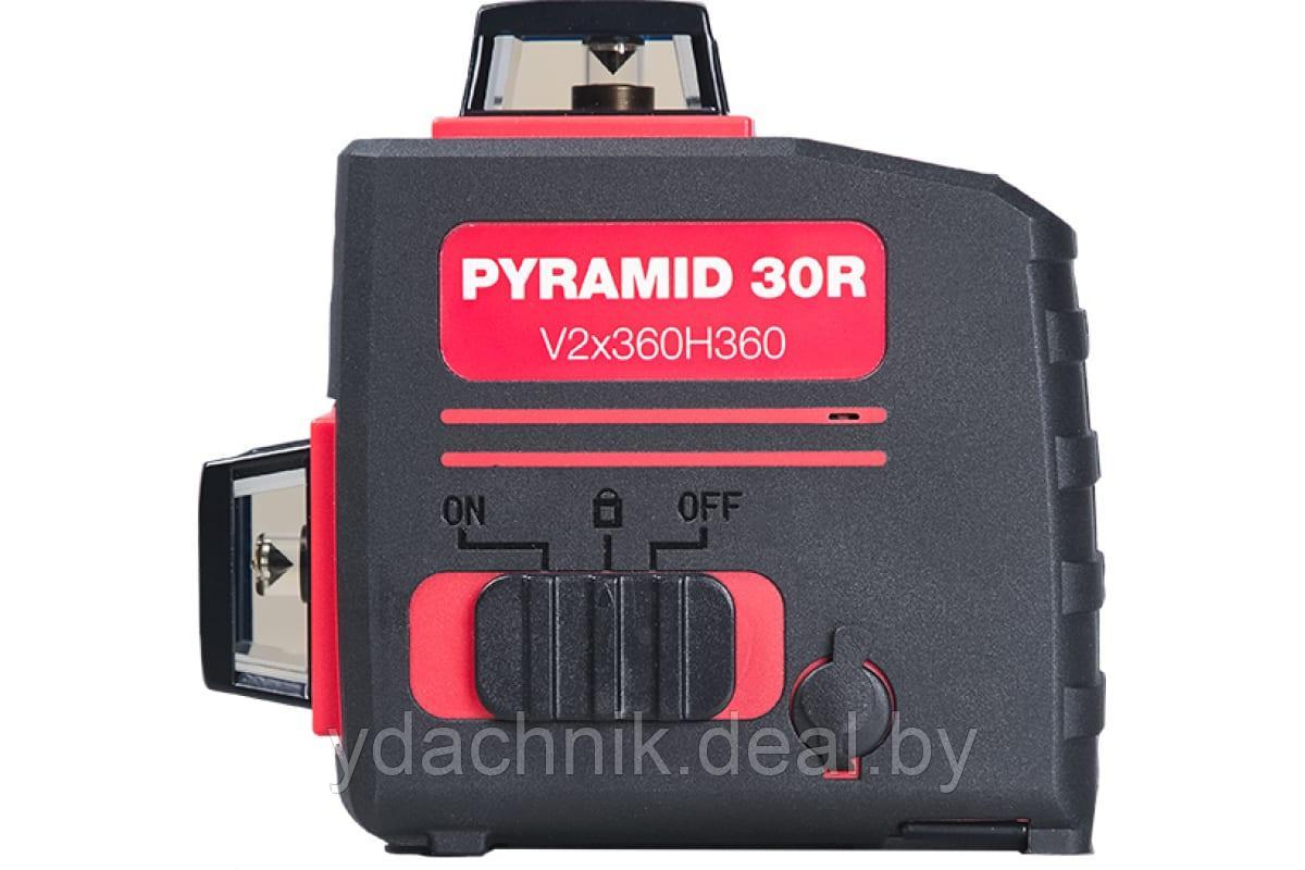 Уровень лазерный FUBAG Pyramid 30R V2x360H360 3D - фото 3 - id-p215620201