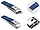 Набор инструментов для маникюра и педикюра - маникюрный набор, 15 предметов, синий 556597, фото 5