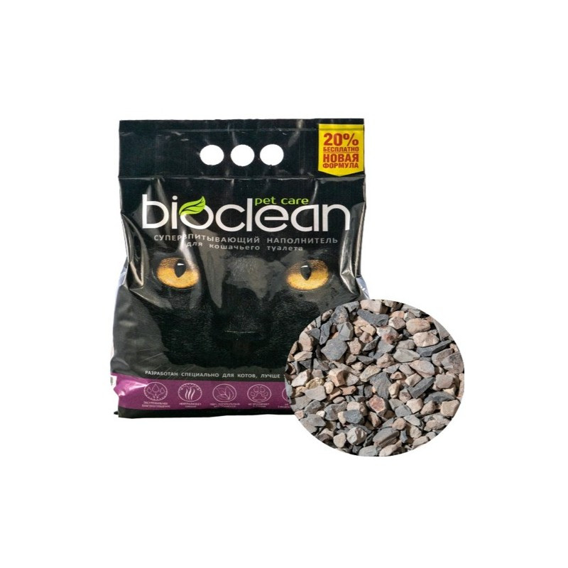 Наполнитель впитывающий BioClean BIOCLEAN для котов, 6л - фото 1 - id-p215620754