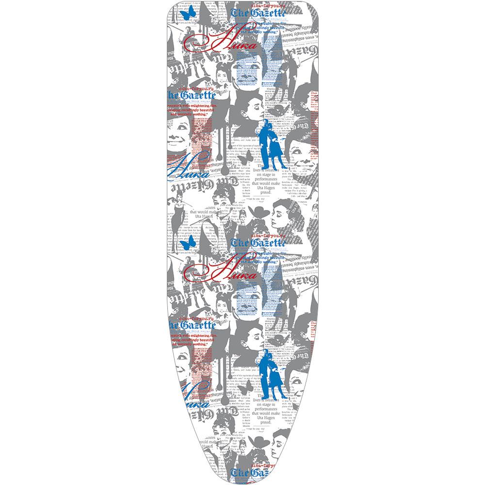 Чехол универсальный антипригарный с поролоном Ника ЧПА3, Цвет чехла ЧПА3 С линиями на сером - фото 2 - id-p215620826