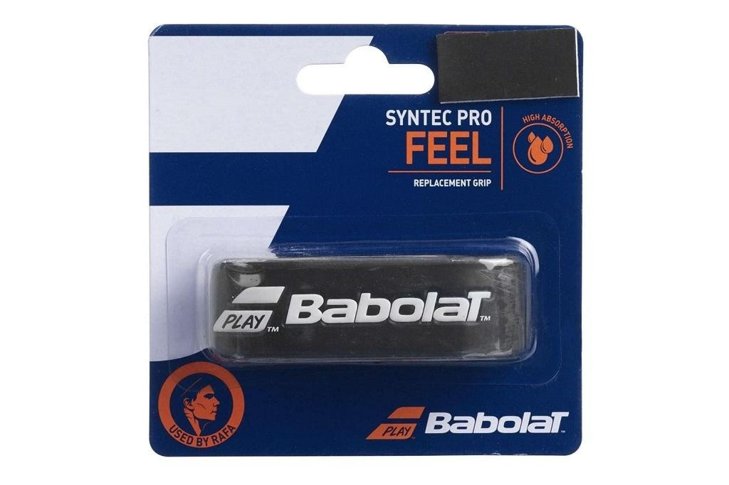 Обмотка базовая для т/ракеток Babolat Syntec Pro (1 шт. в уп.), черный (670051-105) - фото 1 - id-p215621230