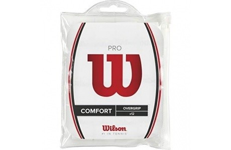 Обмотка для т/ракеток Wilson Pro Overgrip (12 шт. в уп.), белый (WRZ4016WH) - фото 1 - id-p215621237