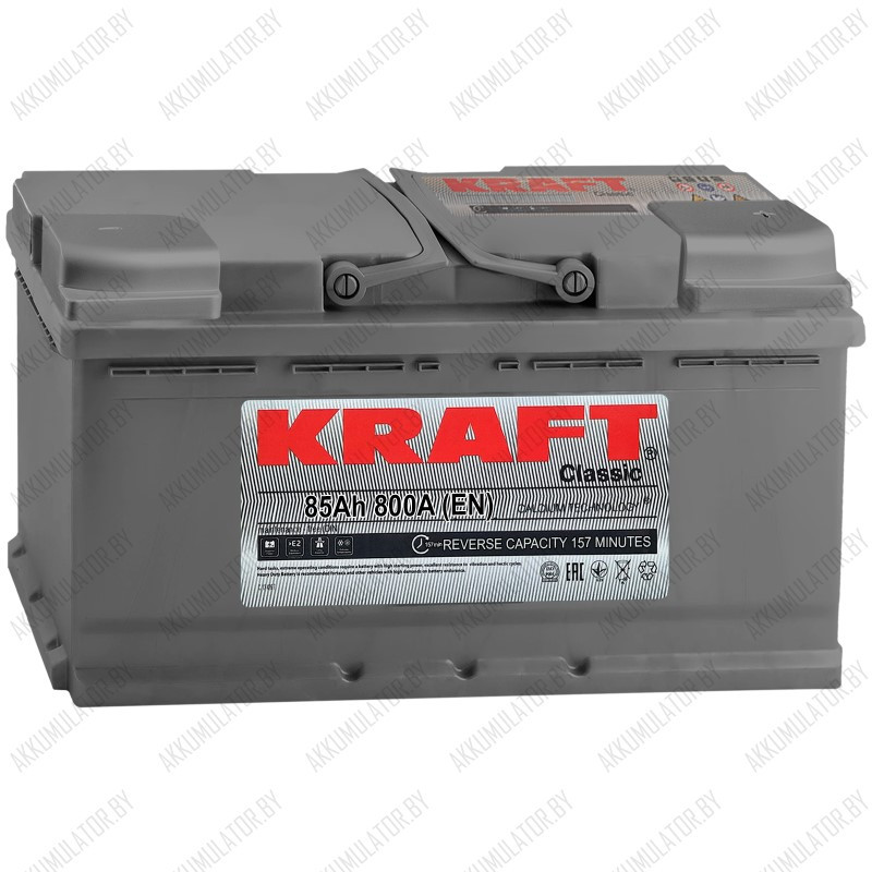 Аккумулятор Kraft Classic / 85Ah / 800А - фото 1 - id-p215622550