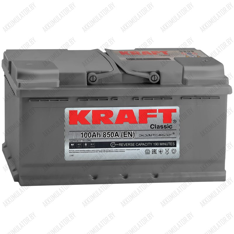Аккумулятор Kraft Classic / 100Ah / 850А