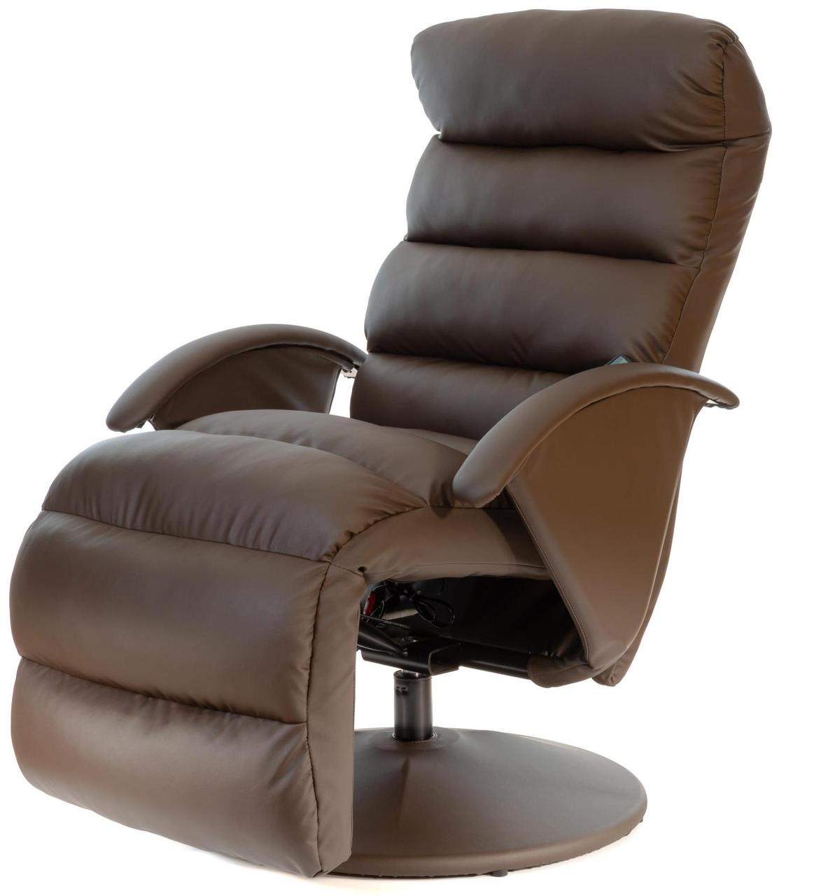 Массажное кресло Angioletto Portofino Brown, коричневый - фото 1 - id-p215622745