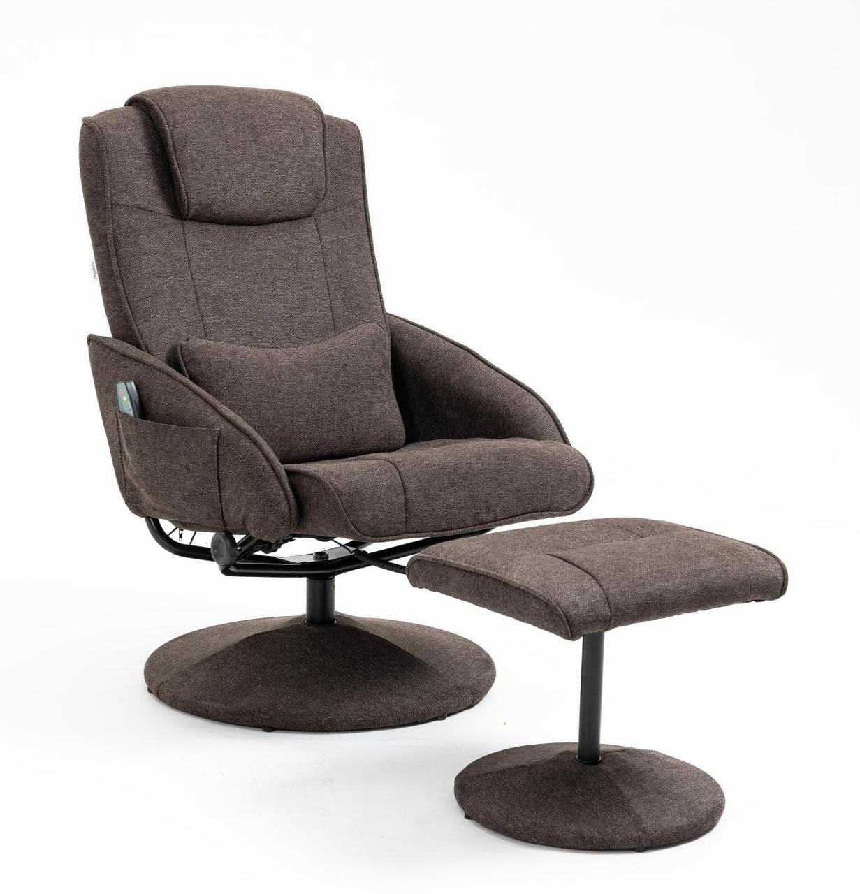 Массажное кресло Angioletto Persone Grigio, коричневый - фото 1 - id-p215622747