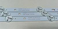 Светодиодная планка для подсветки ЖК панелей 4708-K420WD-A3213K01 (416 мм, 5 линз)