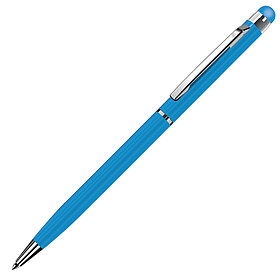 Ручка шариковая Touchwriter голубая со стилусом для сенсорных экранов