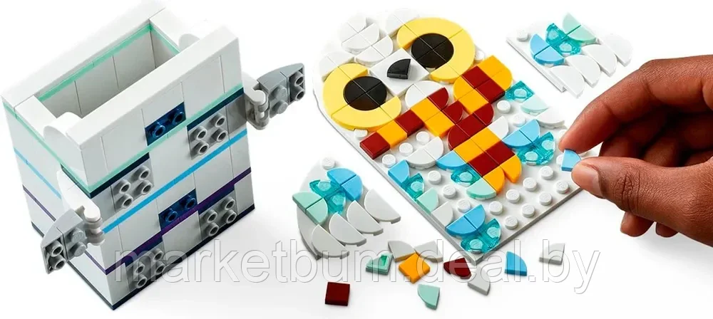 Конструктор LEGO DOTS 41809, Подставка для ручек в форме Хедвиги - фото 5 - id-p215628887