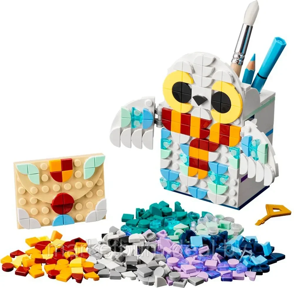 Конструктор LEGO DOTS 41809, Подставка для ручек в форме Хедвиги  (ID#215628887), цена: 94 руб., купить на Deal.by