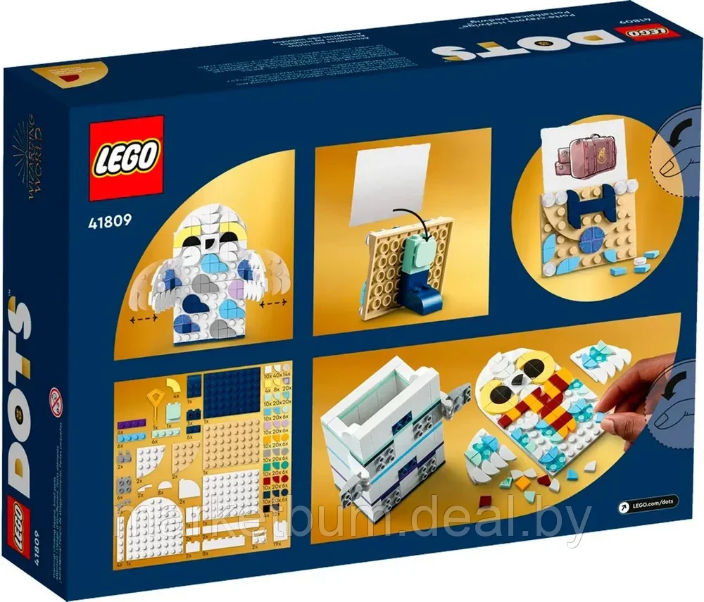 Конструктор LEGO DOTS 41809, Подставка для ручек в форме Хедвиги - фото 7 - id-p215628887