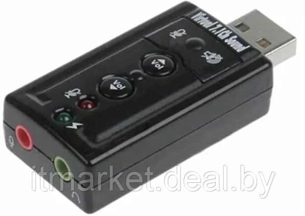 Звуковая карта C-MEDIA TRUA71 USB - фото 1 - id-p209763788