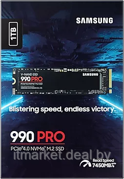 Жесткий диск SSD 1Tb Samsung 990 PRO (MZ-V9P1T0BW) - фото 6 - id-p214885068