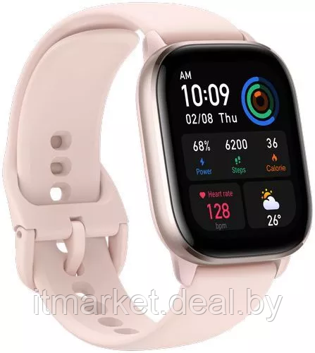 Умные часы Amazfit GTS 4 Mini (фламинго розовый) - фото 3 - id-p214885044