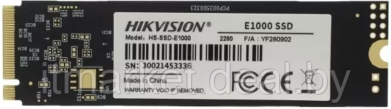 Жесткий диск SSD 512Gb Hikvision HS-SSD-E1000/512G - фото 1 - id-p214885137