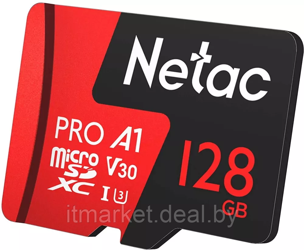Карта памяти 128Gb Netac P500 Extreme Pro (NT02P500PRO-128G-S) - фото 1 - id-p214885149