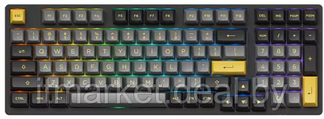 Клавиатура Akko 3098N Black & Gold (TTC Demon Switch) (1746099) - фото 1 - id-p214885278