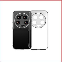 Чехол-накладка для Xiaomi 13 Ultra (силикон) прозрачный с защитой камеры