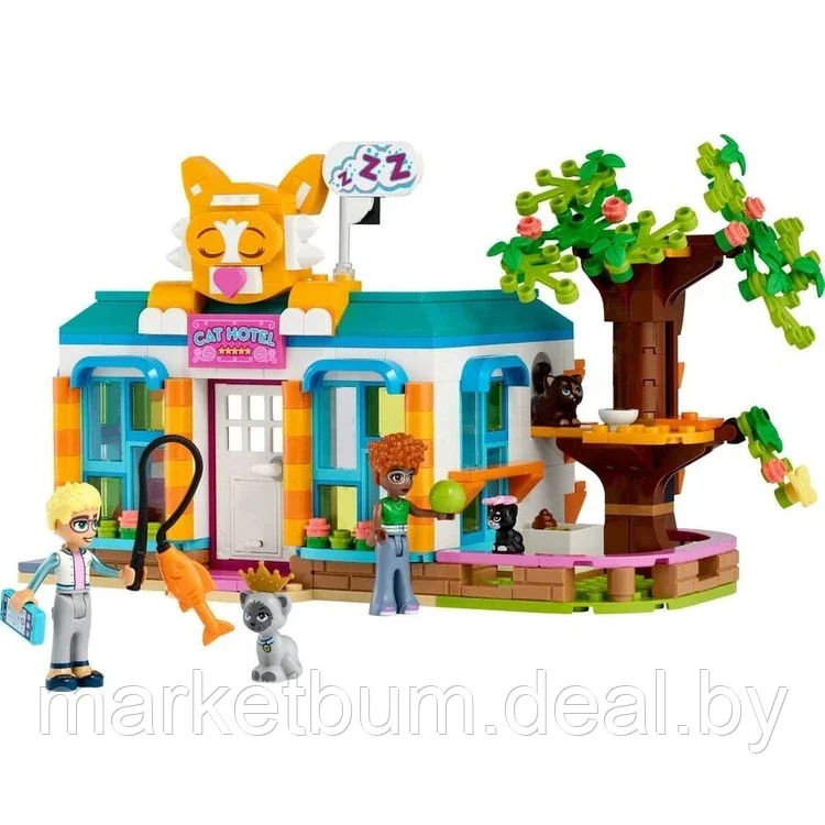 Конструктор LEGO Friends 41742, Отель друзей кошек - фото 3 - id-p215628998