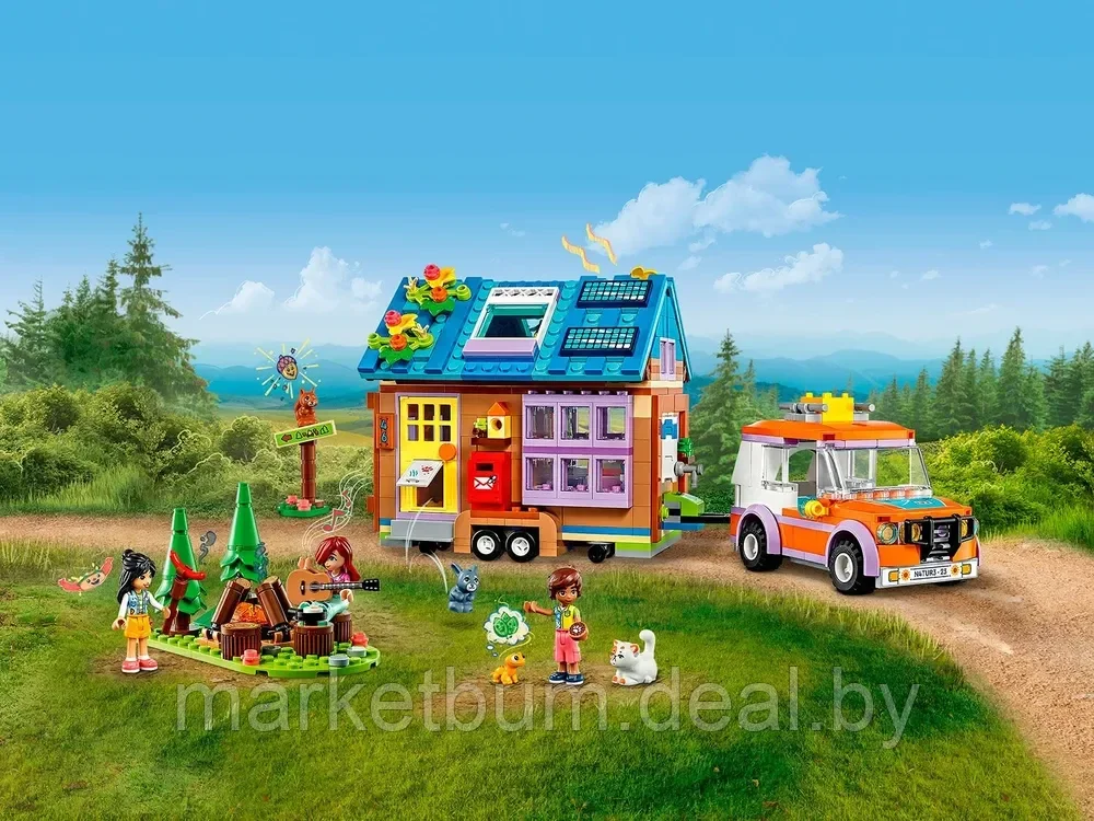 Конструктор LEGO Friends 41735, Передвижной домик. - фото 9 - id-p215629015