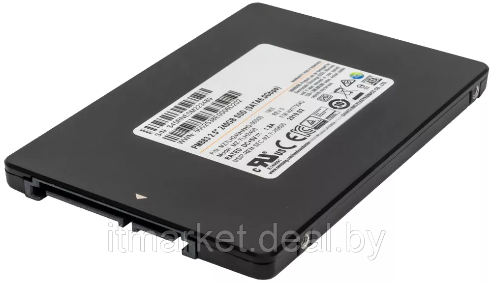 Жесткий диск SSD 240Gb Samsung PM883 (MZ7LH240HAHQ-00005) - фото 6 - id-p215600277