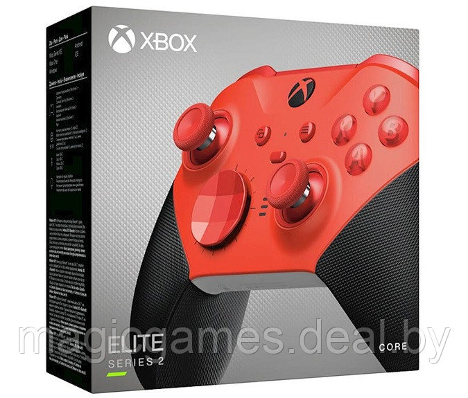 Джойстик Xbox Elite Wireless Series 2 Core (красный) - фото 1 - id-p215636063