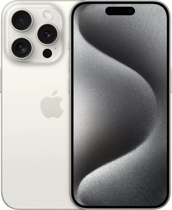 Apple Apple iPhone 15 Pro 128GB Белый титан - фото 1 - id-p215636074