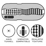Мастурбатор попка в колбе Sex In A Can Vibra Anus Stamina Tunnel с вибрацией, фото 3