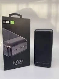 Портативное зарядное устройство (Power Bank)КР KP-35 30000 mAh 2xUSB черный - фото 2 - id-p215636593