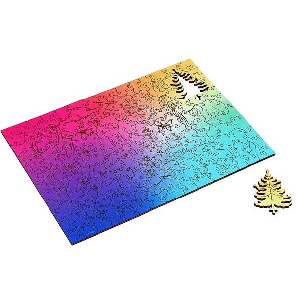 Пазл деревянный фигурный Puzzle Стихия цвета - фото 3 - id-p215646087