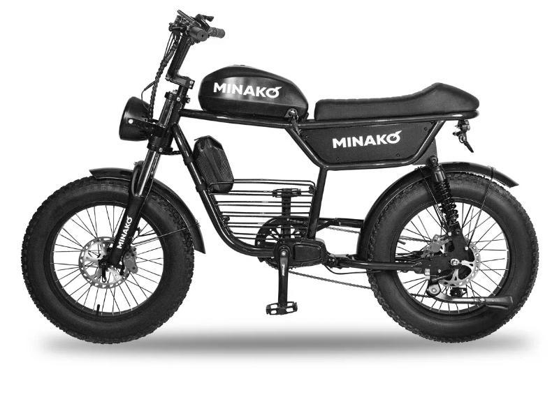 Электровелосипед Minako Bike черный - фото 2 - id-p215647951