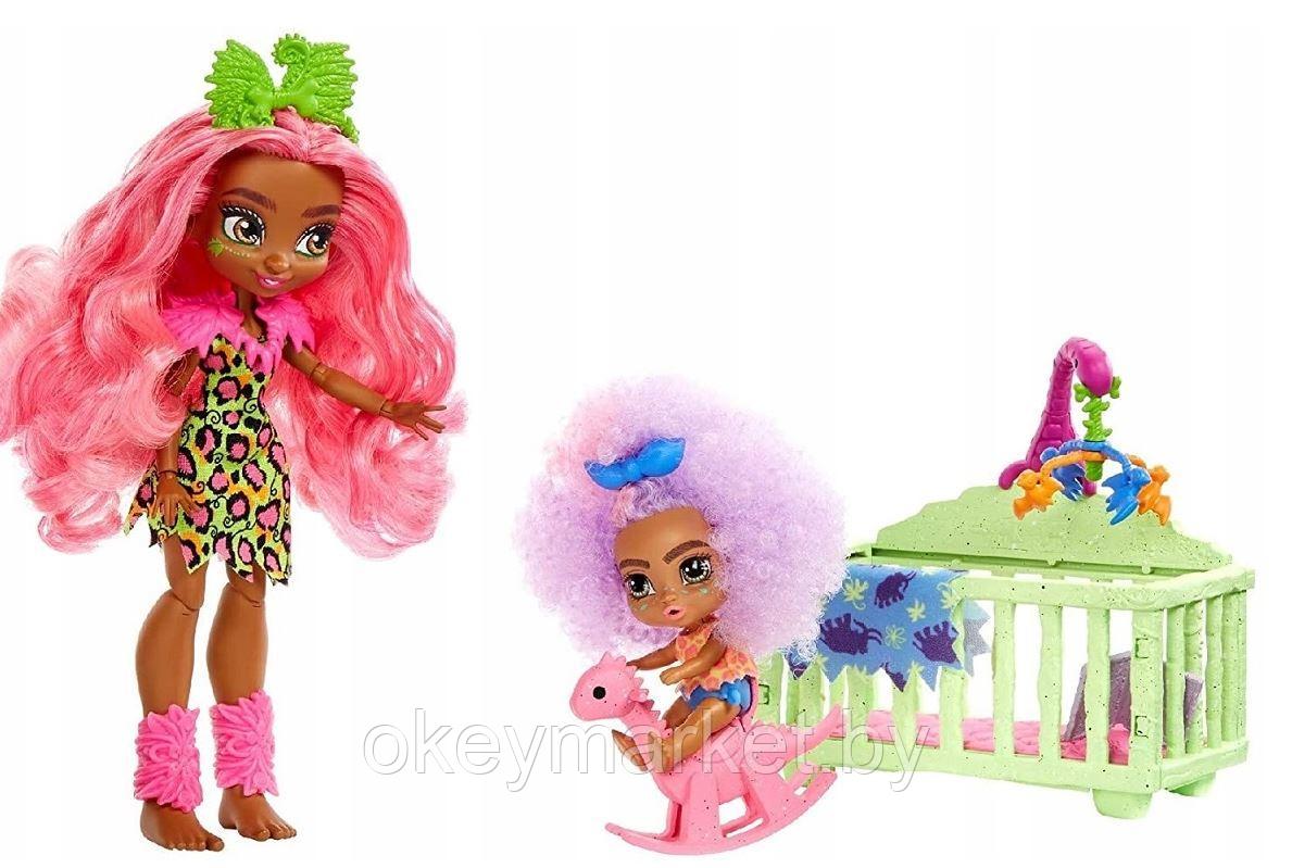 Игровой набор Няня с двумя куклами Mattel Cave Club GNL92, фото 2