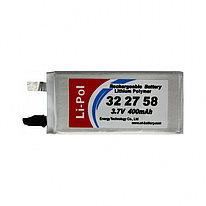 Литий-полимерный аккумулятор 322758 400mAh - ET LP322758, 3.7V