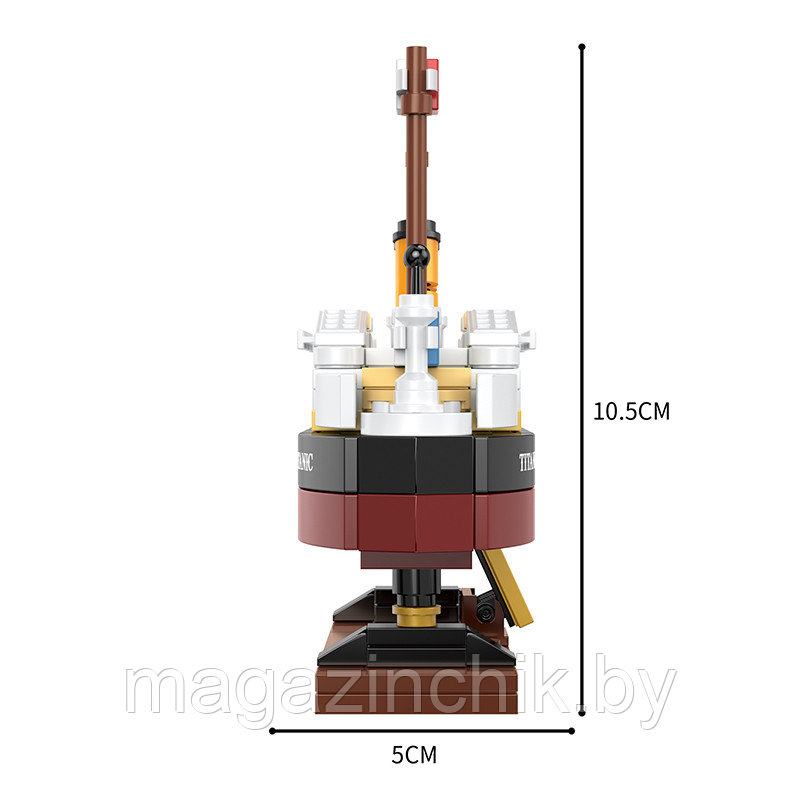 Конструктор Титаник 20,5 см, 290 дет., 2111 COGO - фото 2 - id-p215652653