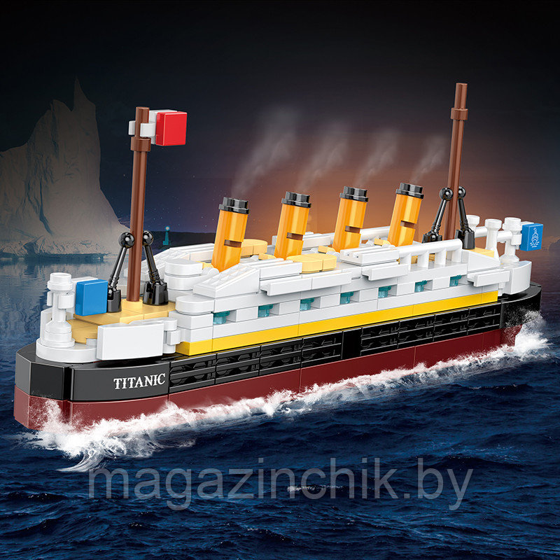Конструктор Титаник 20,5 см, 290 дет., 2111 COGO - фото 6 - id-p215652653