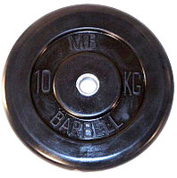 Диск обрезиненный BARBELL MB (металлическая втулка) d26мм (10кг)