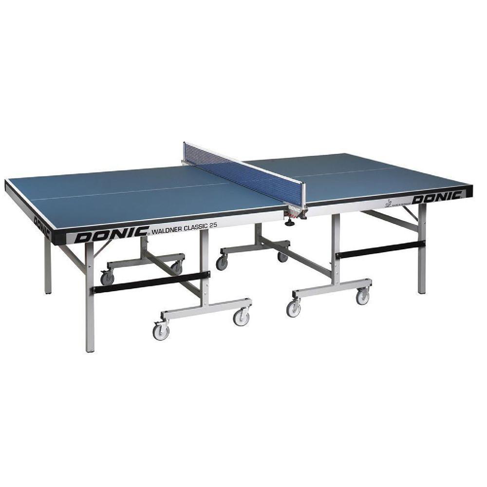 Теннисный стол DONIC Waldner Classic 25, без сетки (Синий) - фото 1 - id-p215653225