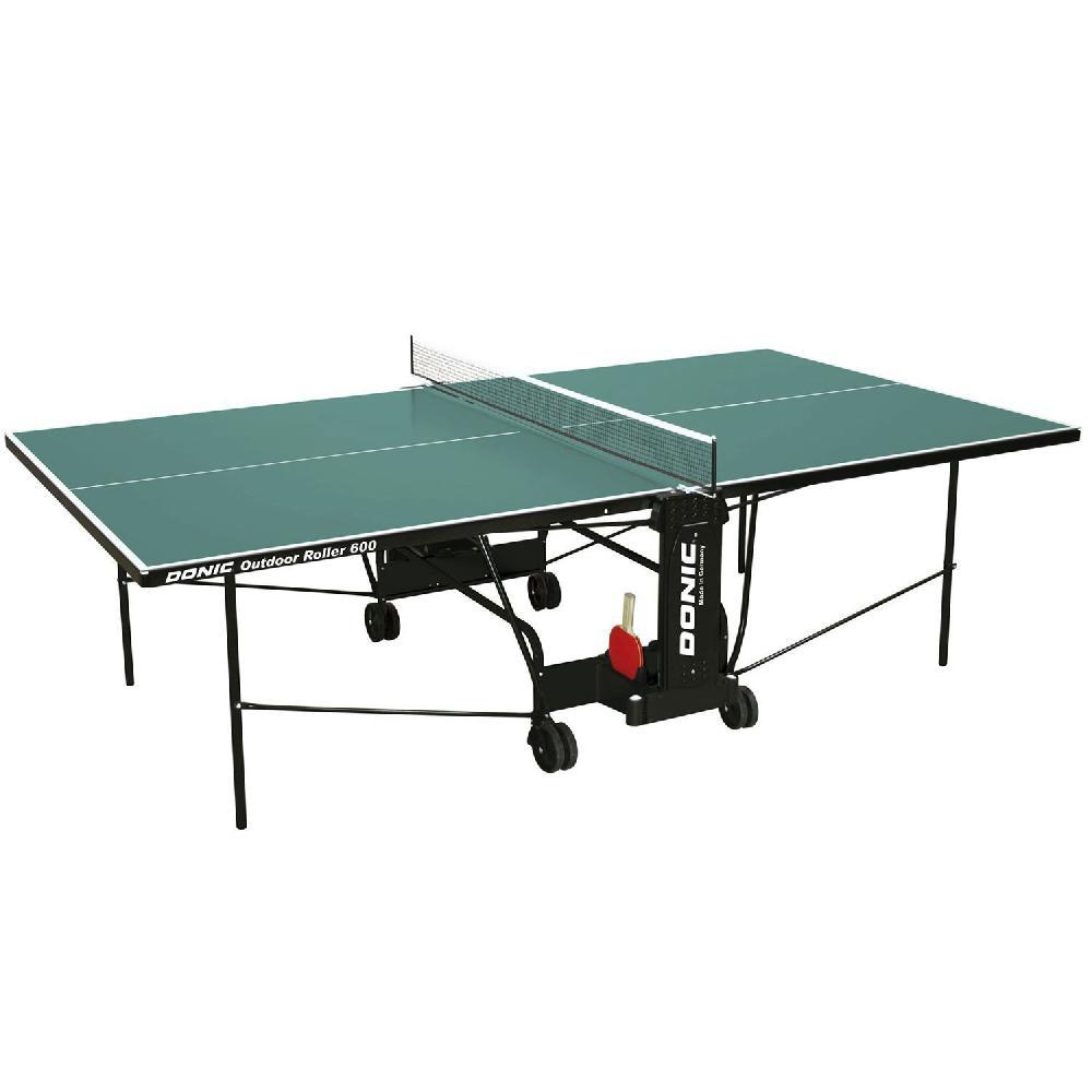 Теннисный стол DONIC OUTDOOR ROLLER 600 (Зеленый) - фото 1 - id-p215653234