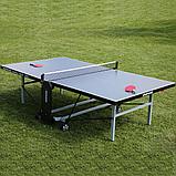 Теннисный стол DONIC OUTDOOR ROLLER 1000 (Серый), фото 10
