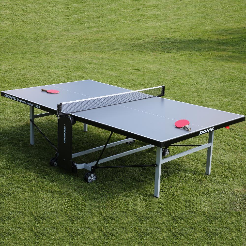 Теннисный стол DONIC OUTDOOR ROLLER 1000 (Серый) - фото 10 - id-p215653240