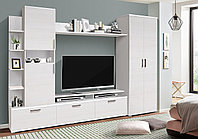 Стенка "Денвер нью" (анкор ясень светлый/белый)