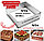 Квадратная форма для выпечки кондитерская кулинарная для тортов раздвижная от 15х15 до 28х28 см, фото 2
