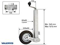 Опорное колесо усиленное ф60 200 кг арт.6659017, Швеция