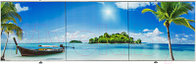 Экран для ванны Comfort Alumin Group Пляж 3D 170x50