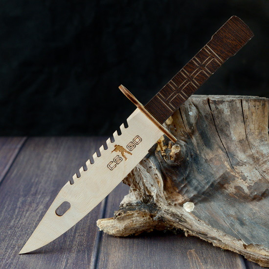 Нож деревянный М9