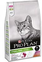 Pro Plan Sterilised 1+ (утка и печень), 10 кг